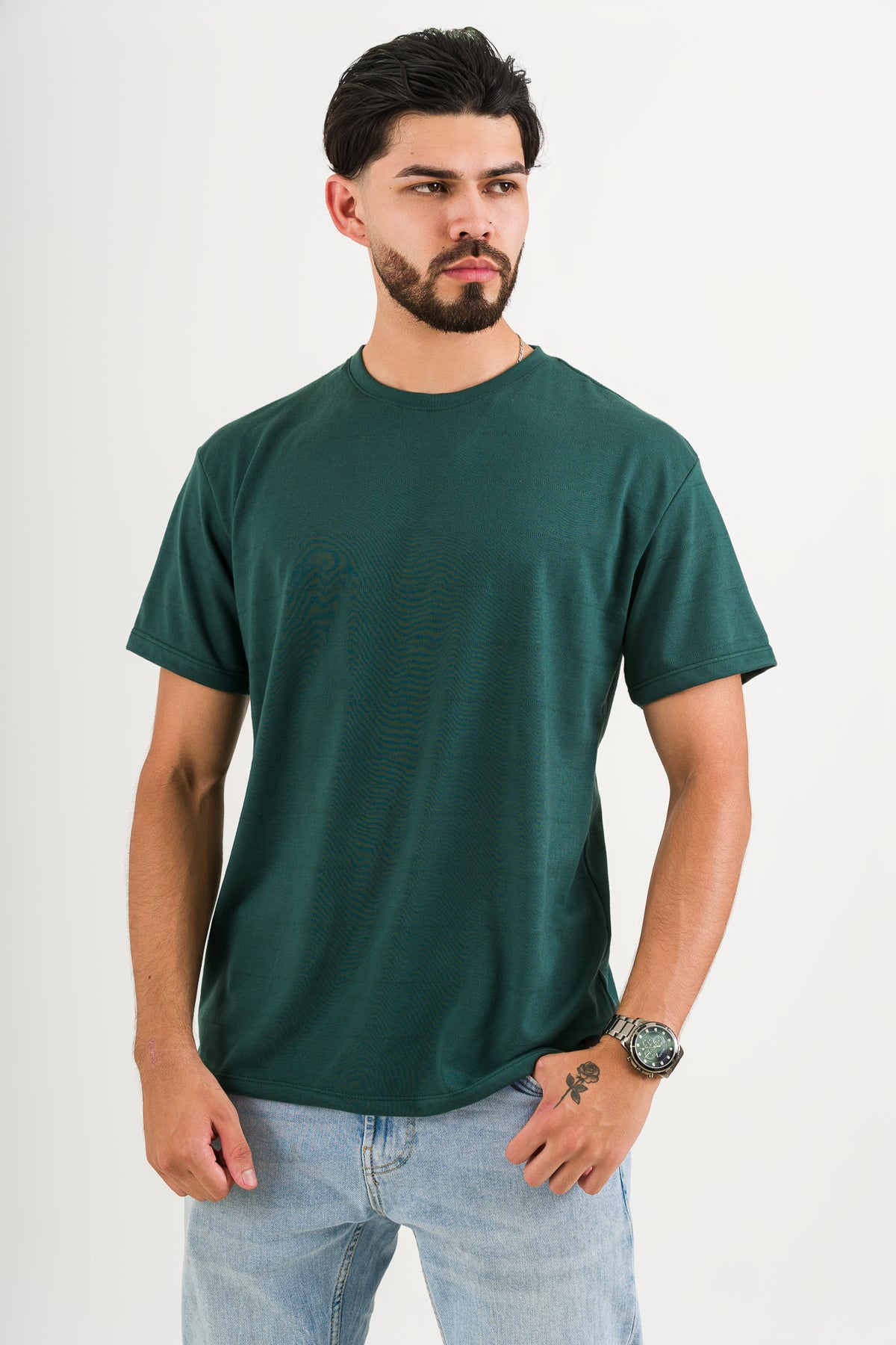 T-Shirt Text LV Verde - Voszmen