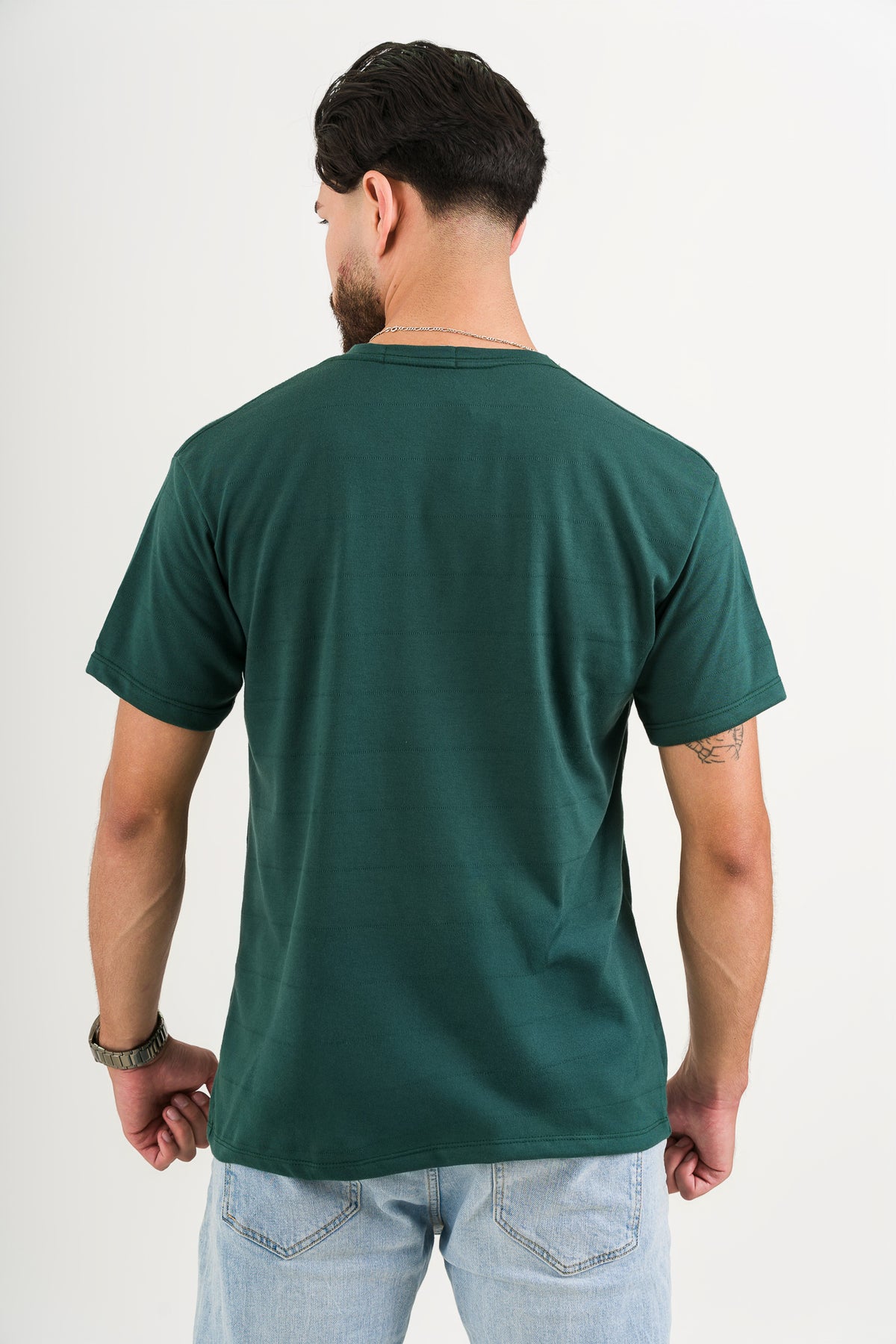 T-Shirt Text LV Verde - Voszmen
