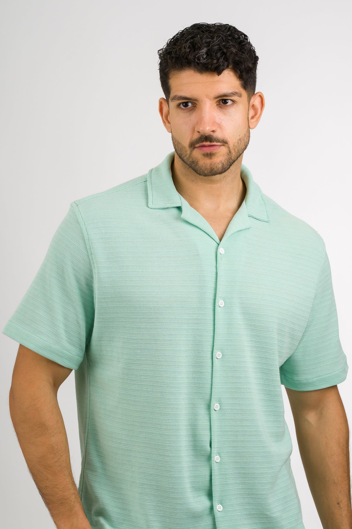 Camisa Text N Menta - Voszmen