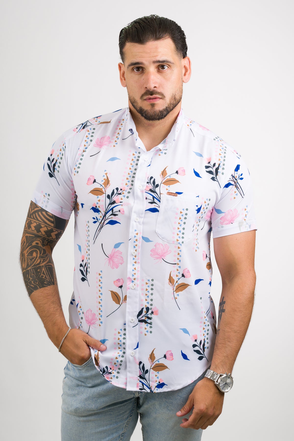Camisa Button PearlFlow - Voszmen