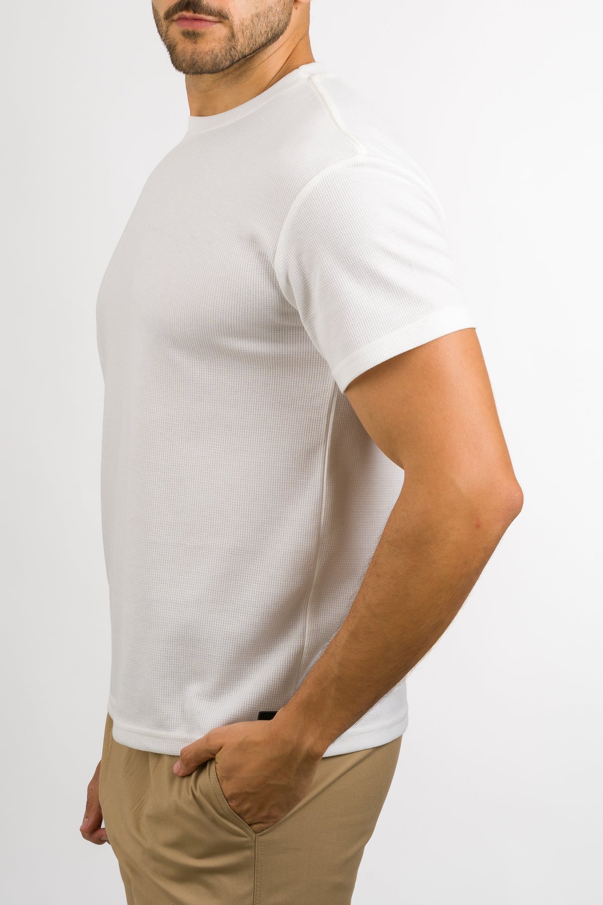 T-Shirt Text M Blanco H - Voszmen