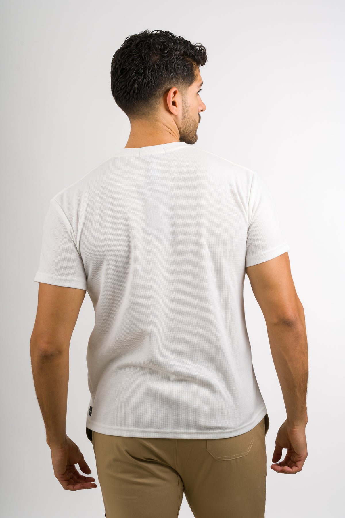 T-Shirt Text M Blanco H - Voszmen