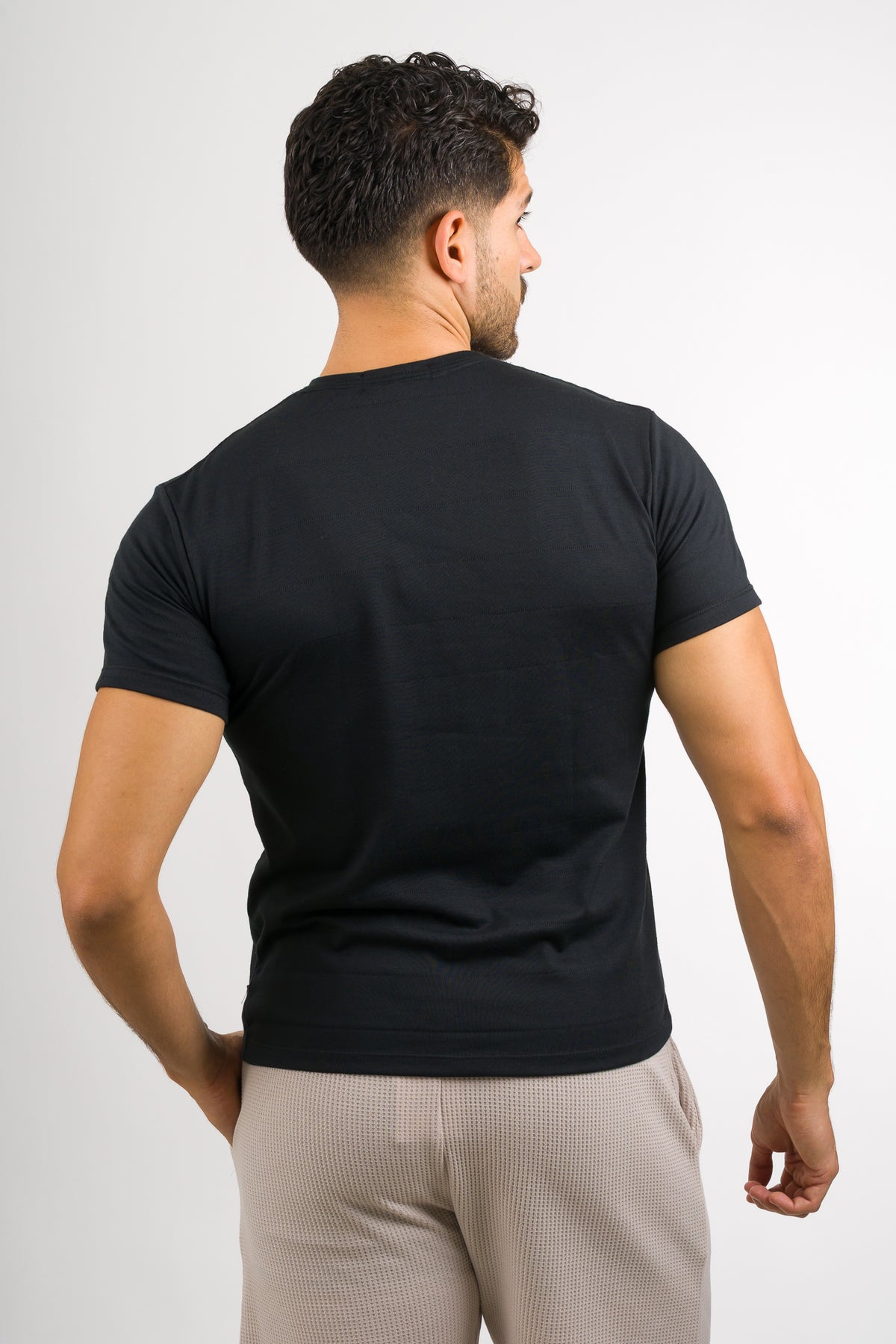 T-Shirt Text LB Negro - Voszmen
