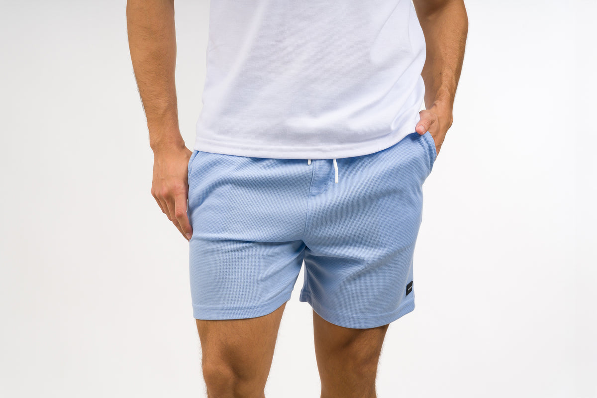 Pantaloneta Text M Celeste Claro - Voszmen