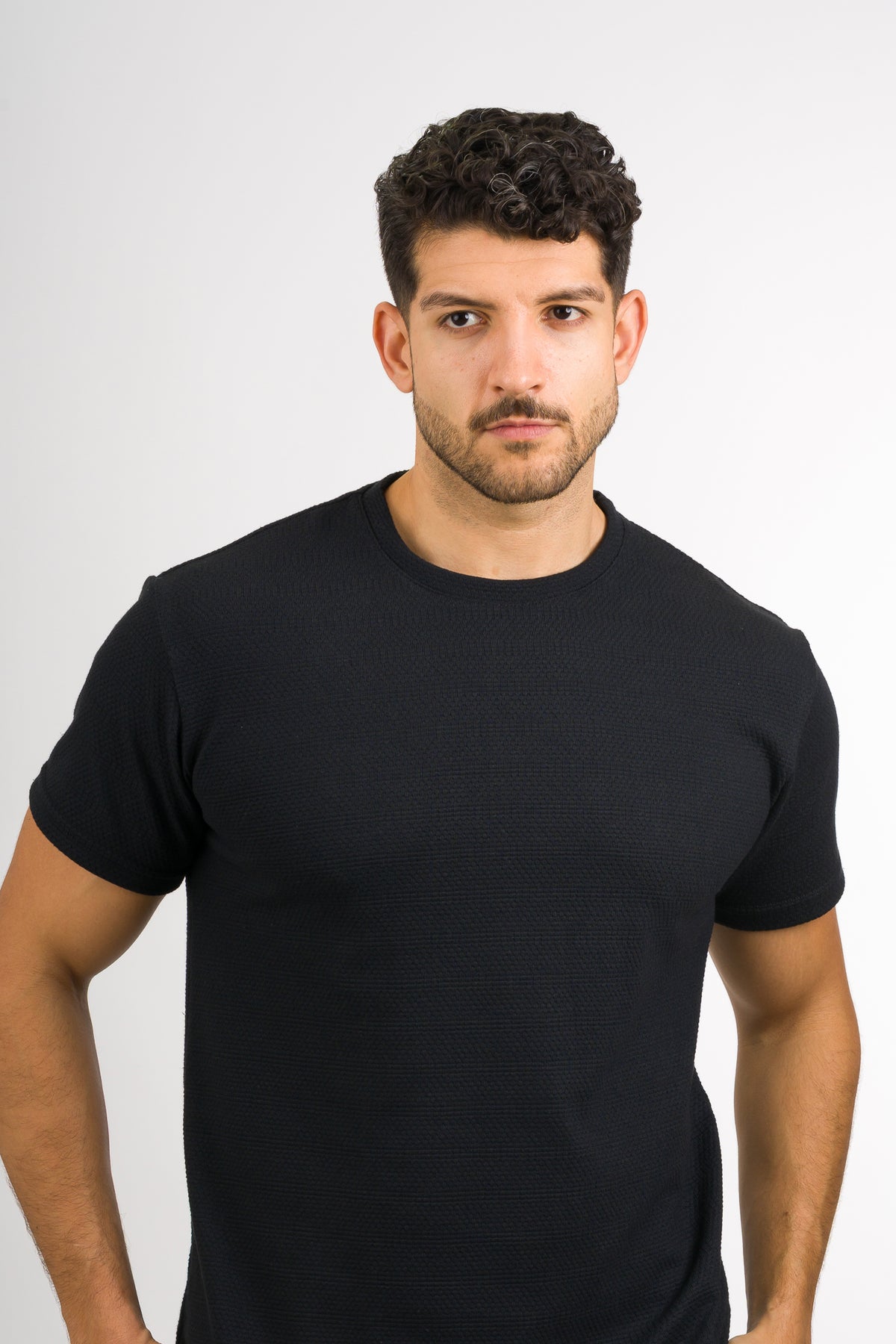 T-Shirt Text Ch Negro - Voszmen