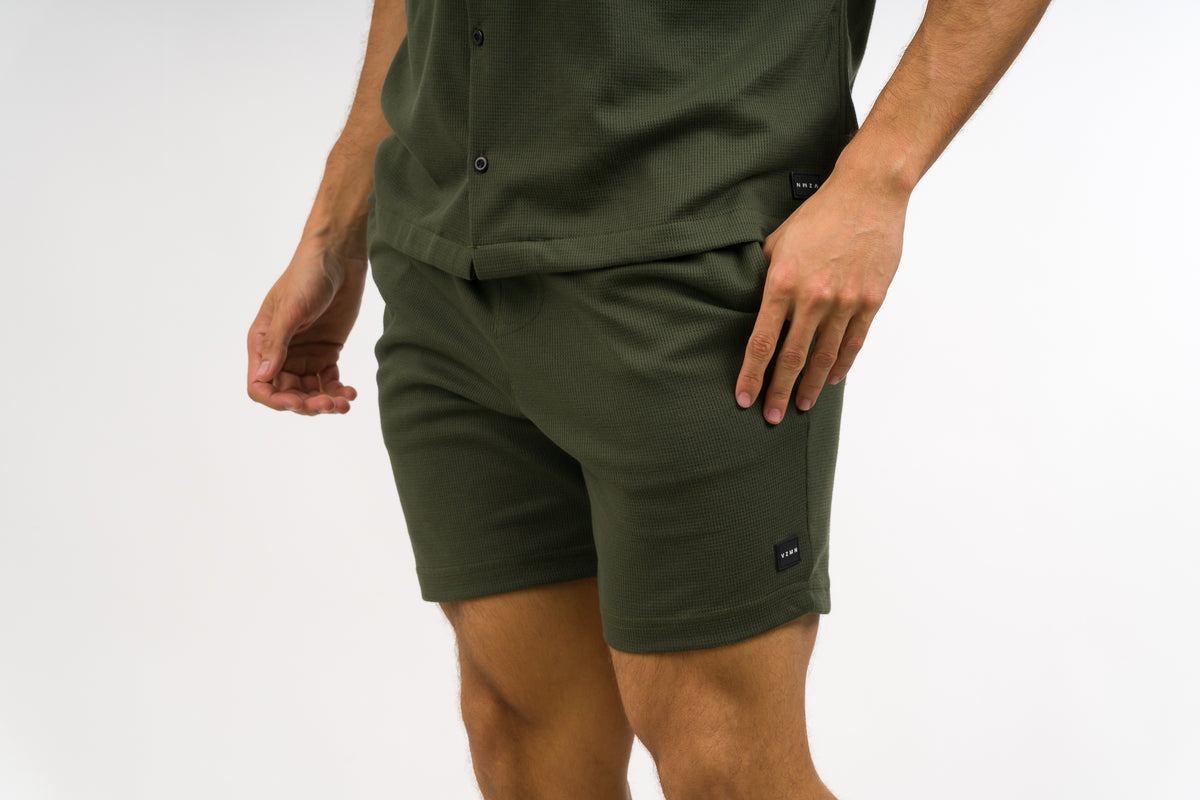 Pantaloneta Text M Verde Musgo - Voszmen