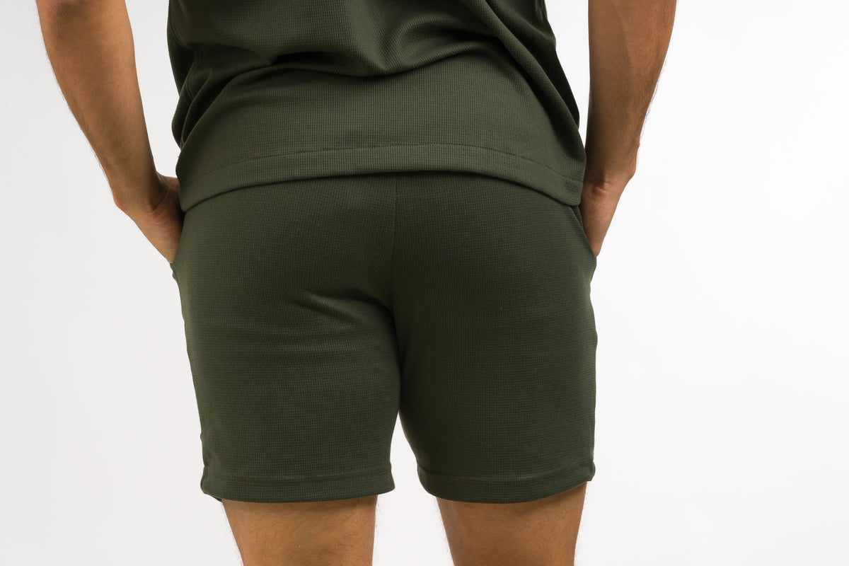 Pantaloneta Text M Verde Musgo - Voszmen