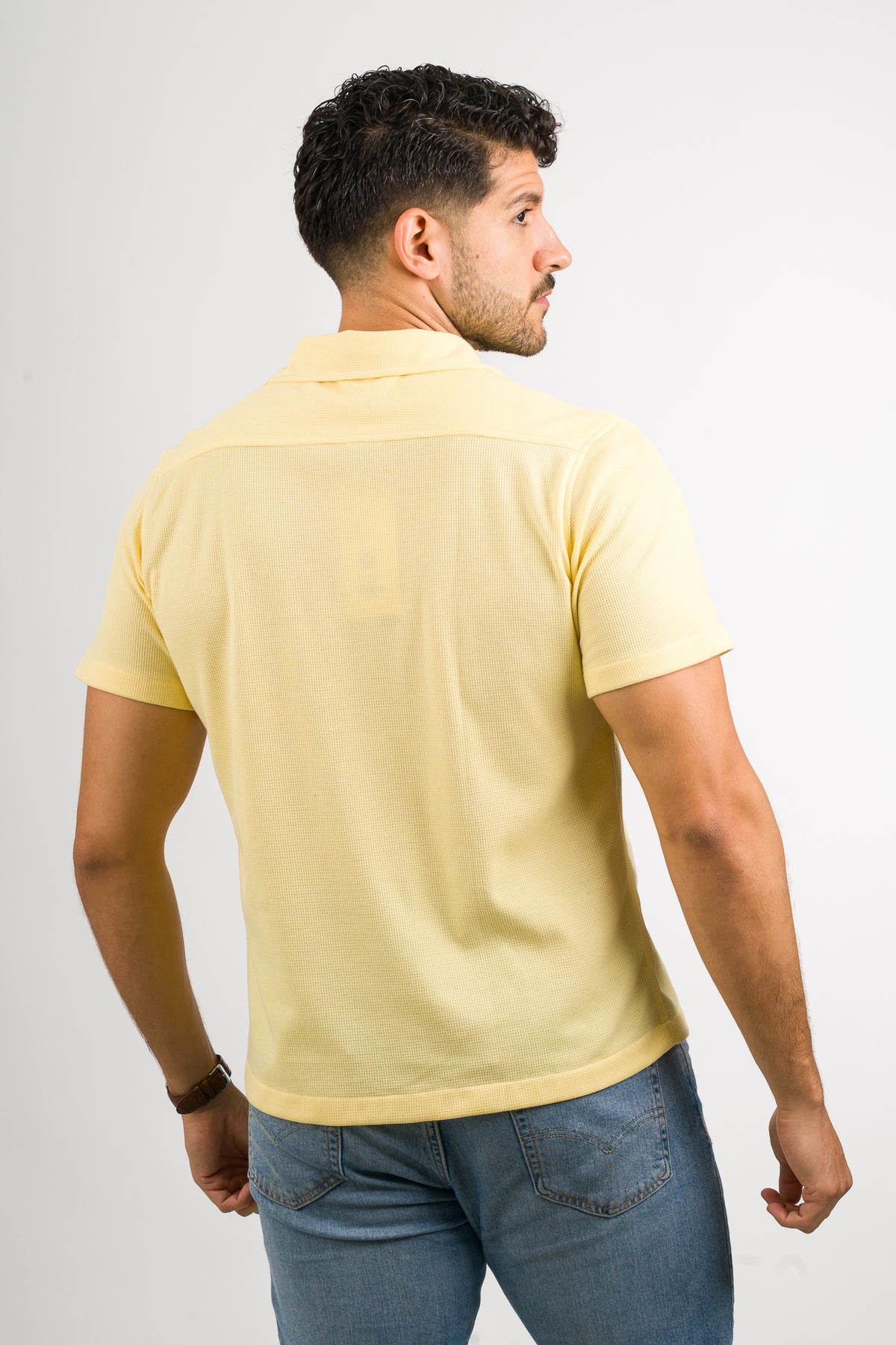 Camisa Text M Yellown - Voszmen