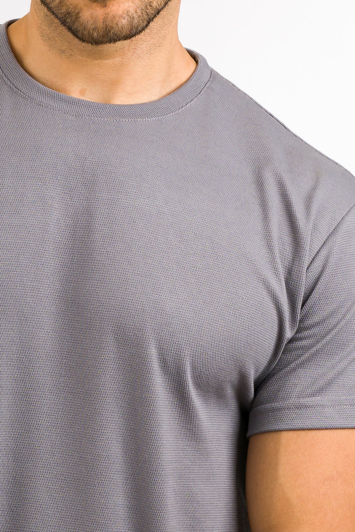 T-Shirt Text C gris - Voszmen