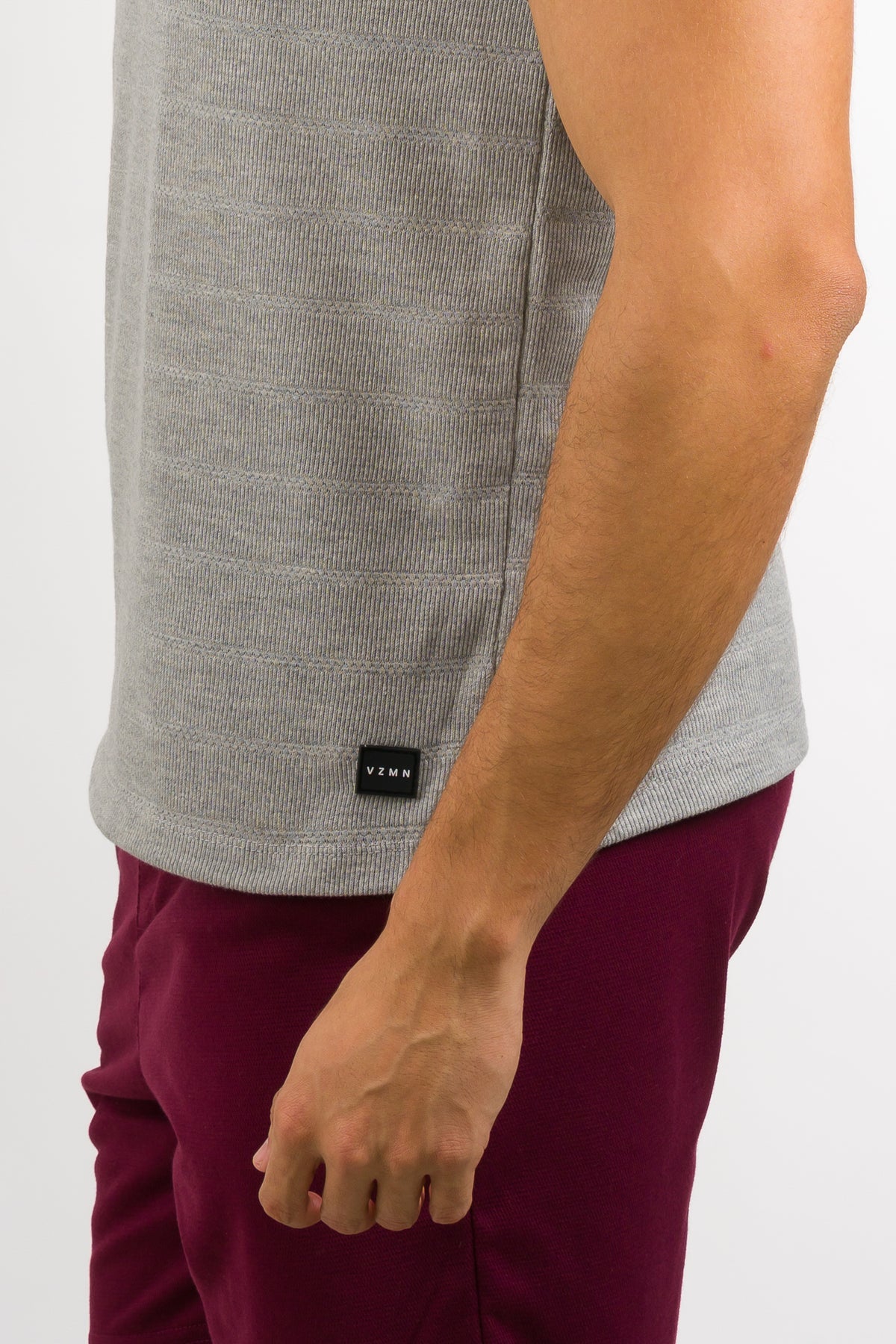 T-Shirt Text H Gris - Voszmen