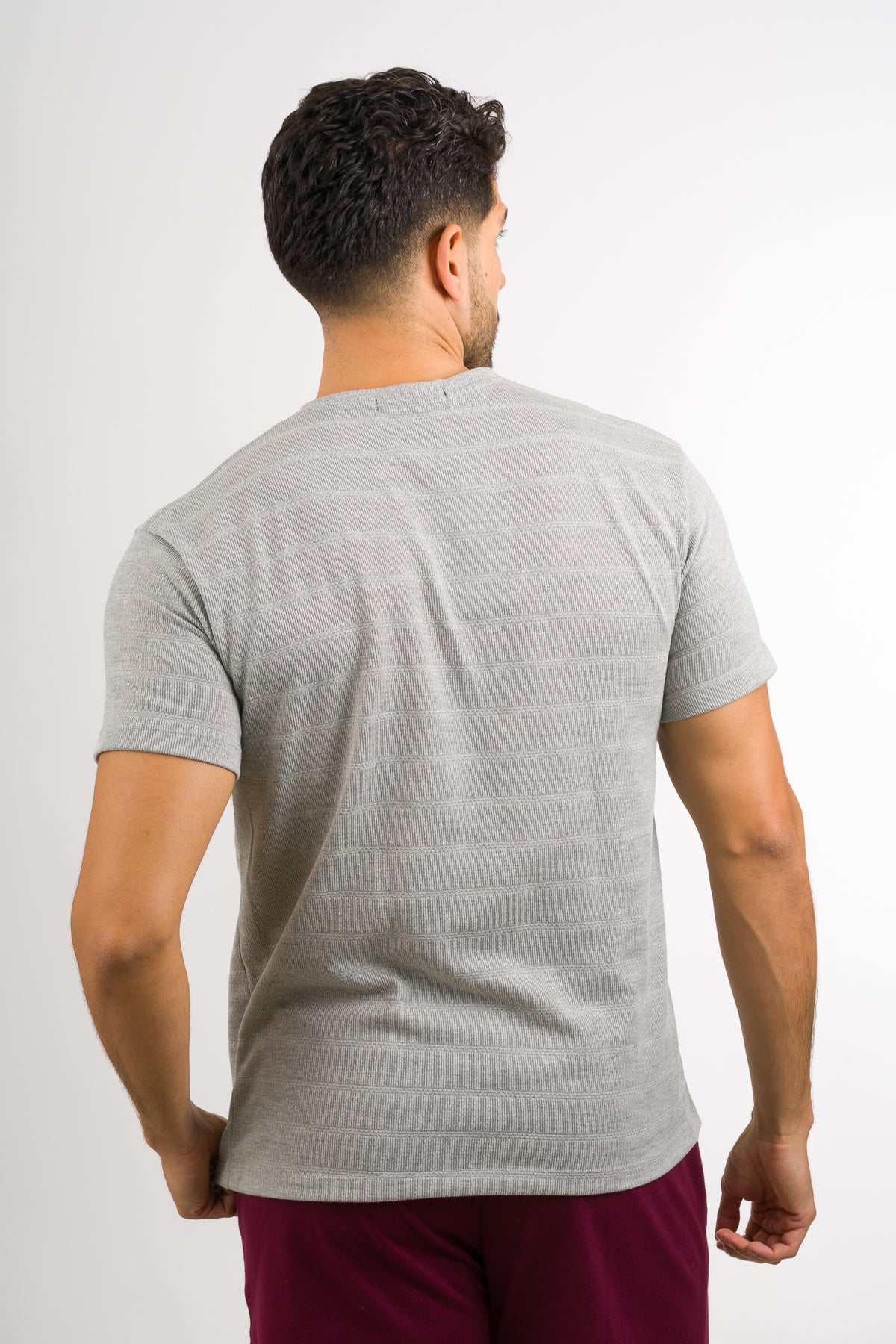 T-Shirt Text H Gris - Voszmen