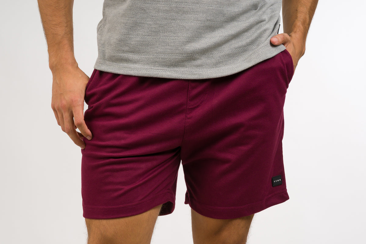 Pantaloneta Text C Vino - Voszmen
