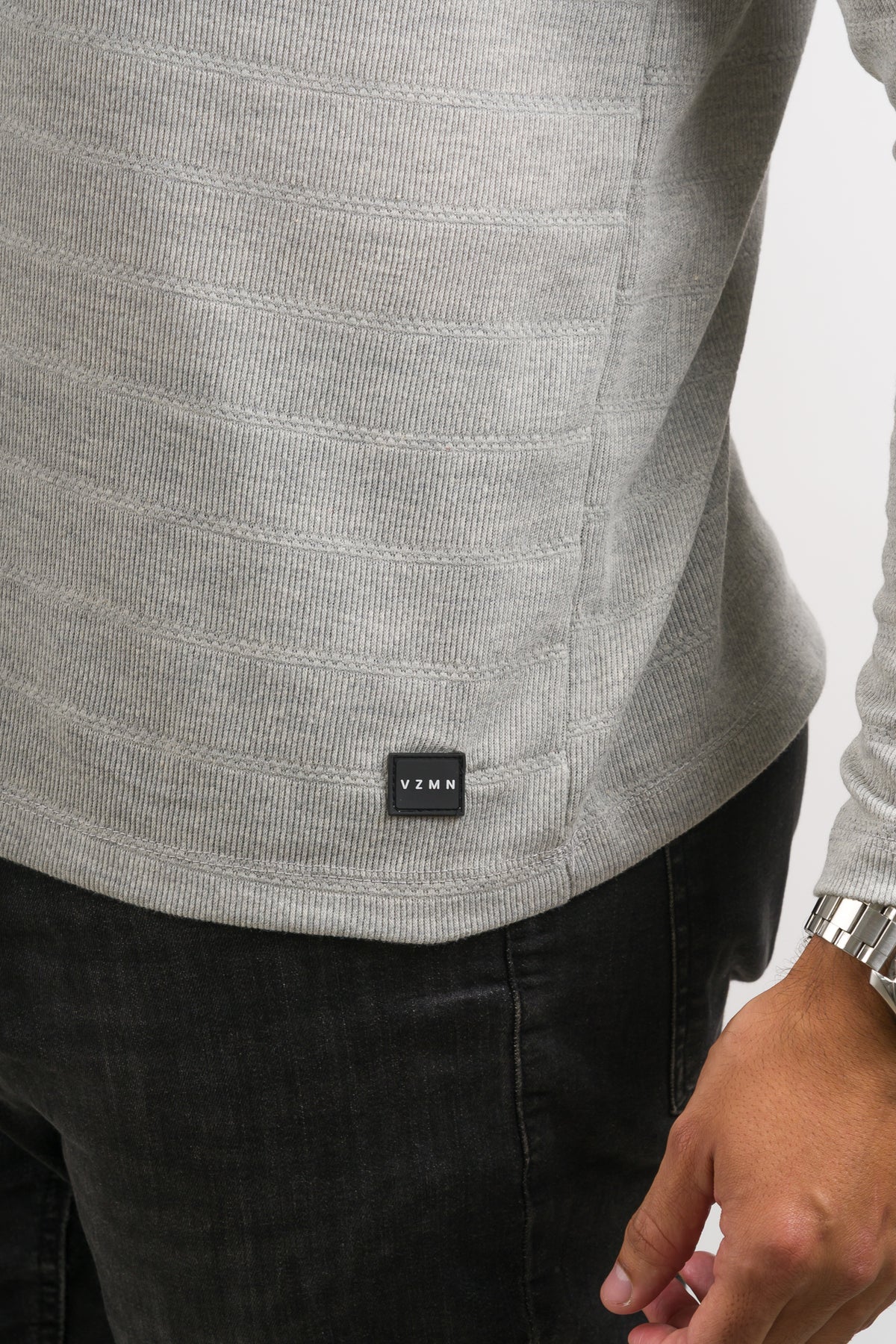 Camiseta ML Text H Gris - Voszmen