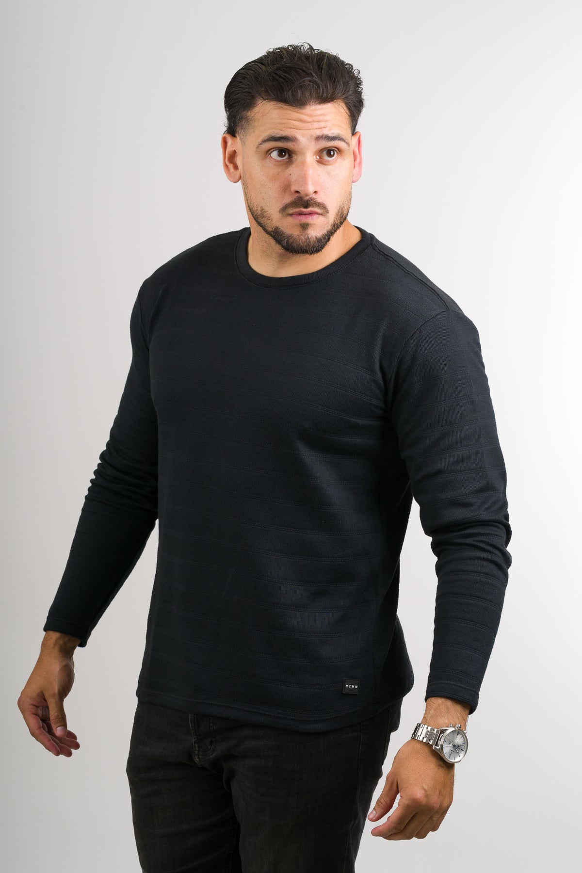 Camiseta ML Text H Negro - Voszmen