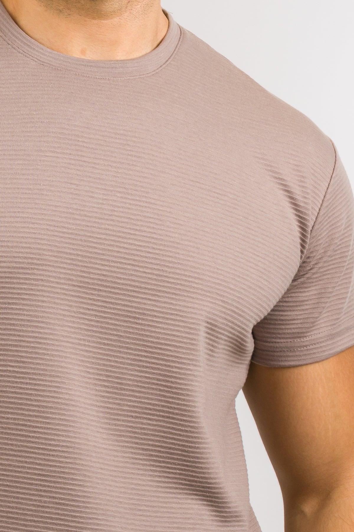 T-Shirt Text B café - Voszmen