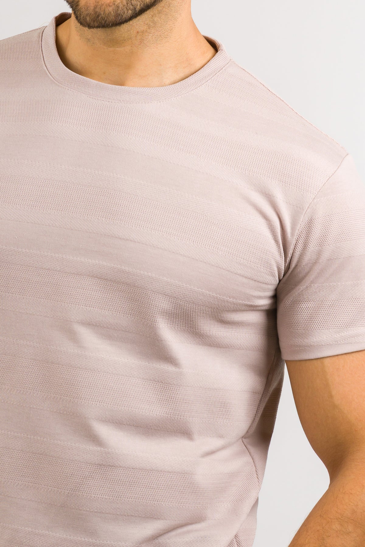 T-Shirt Text MG Beige - Voszmen