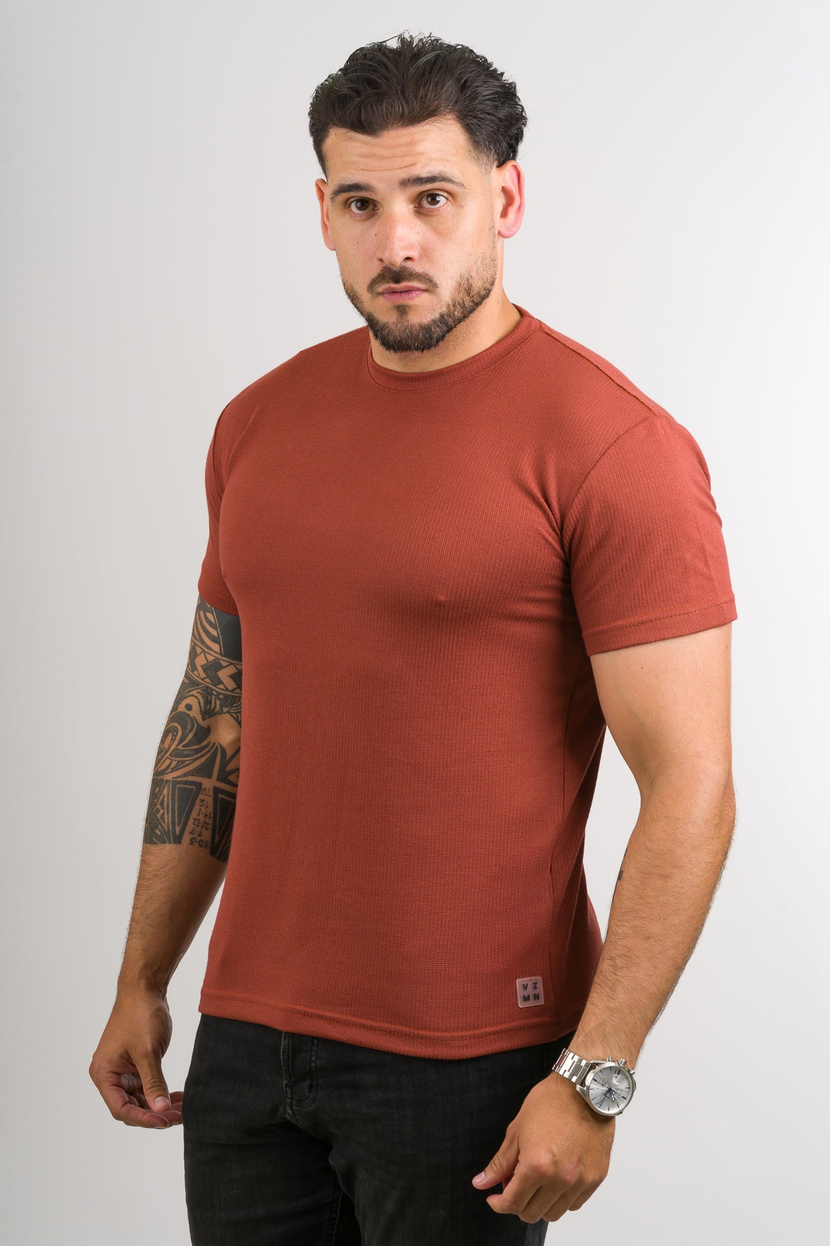 T-Shirt Text NW Terracota - Voszmen