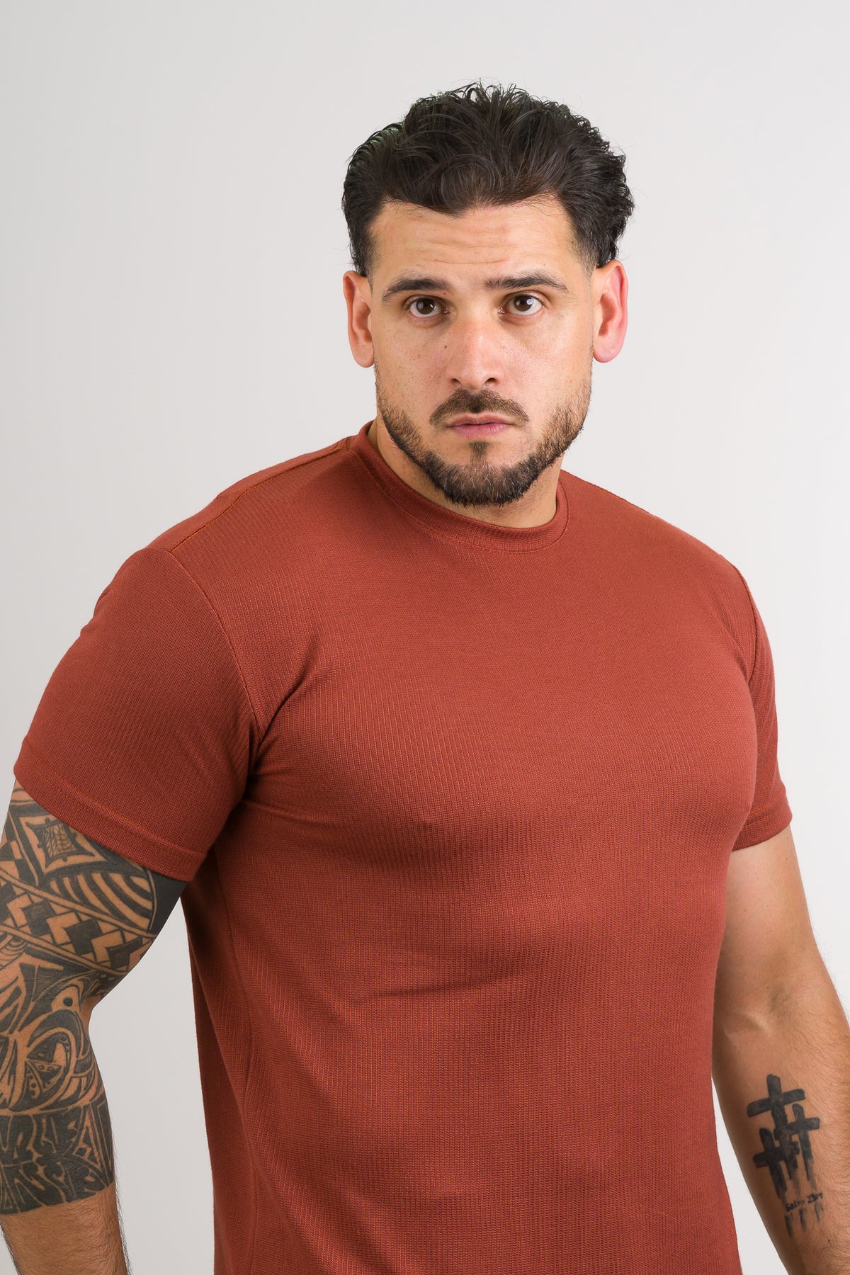 T-Shirt Text NW Terracota - Voszmen