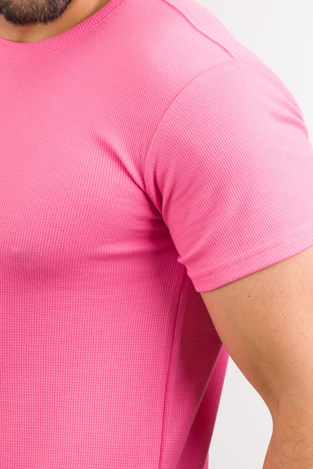 T-Shirt Text M Pink - Voszmen