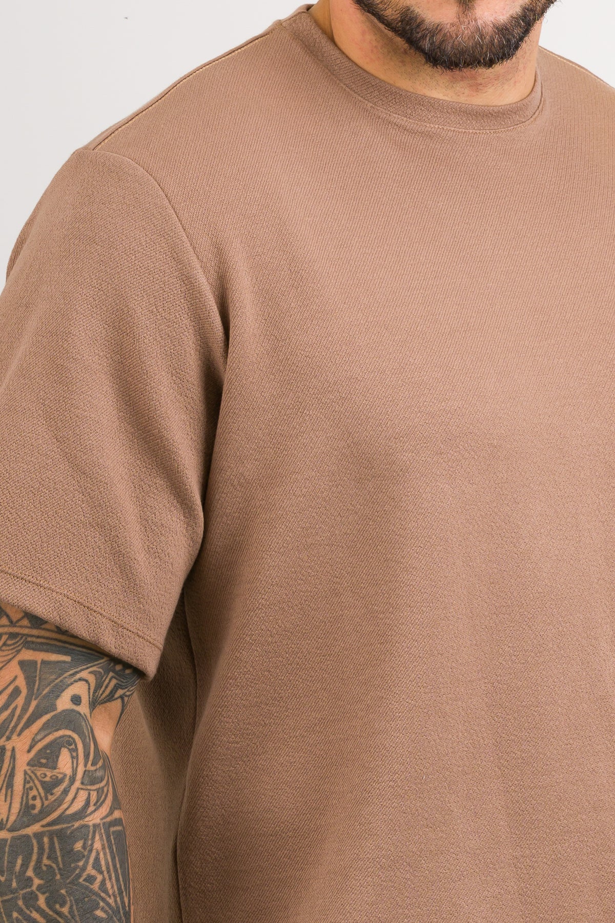 T-Shirt Over Text By Café - Voszmen