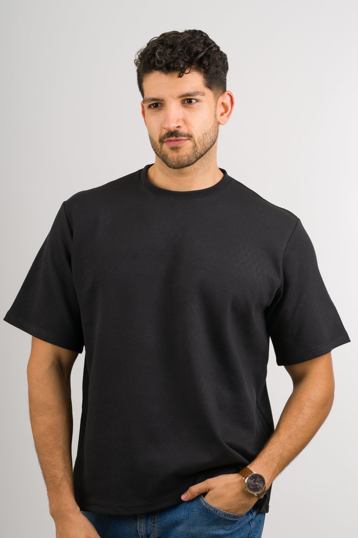T-Shirt Over Text By Negro - Voszmen