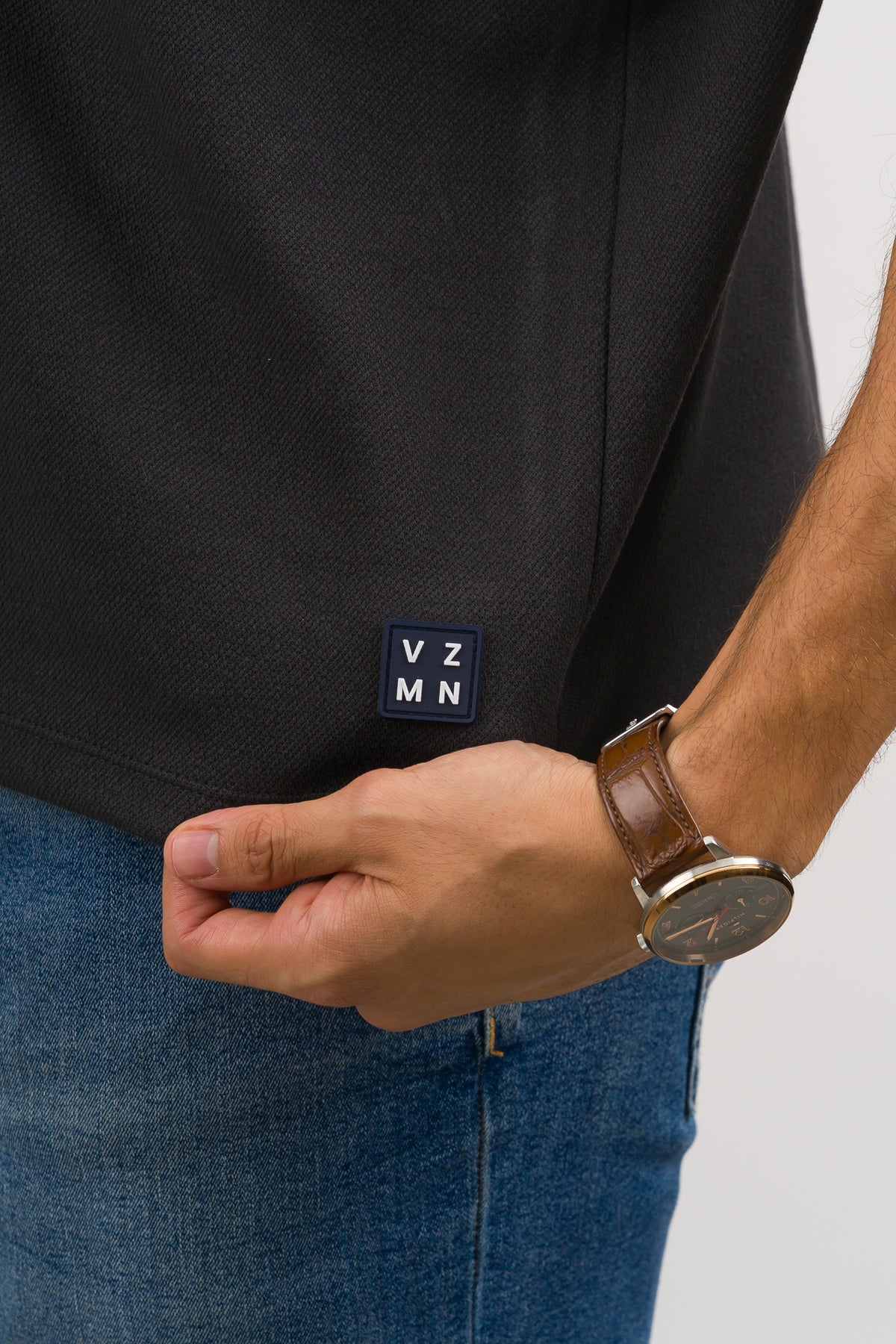 T-Shirt Over Text By Negro - Voszmen
