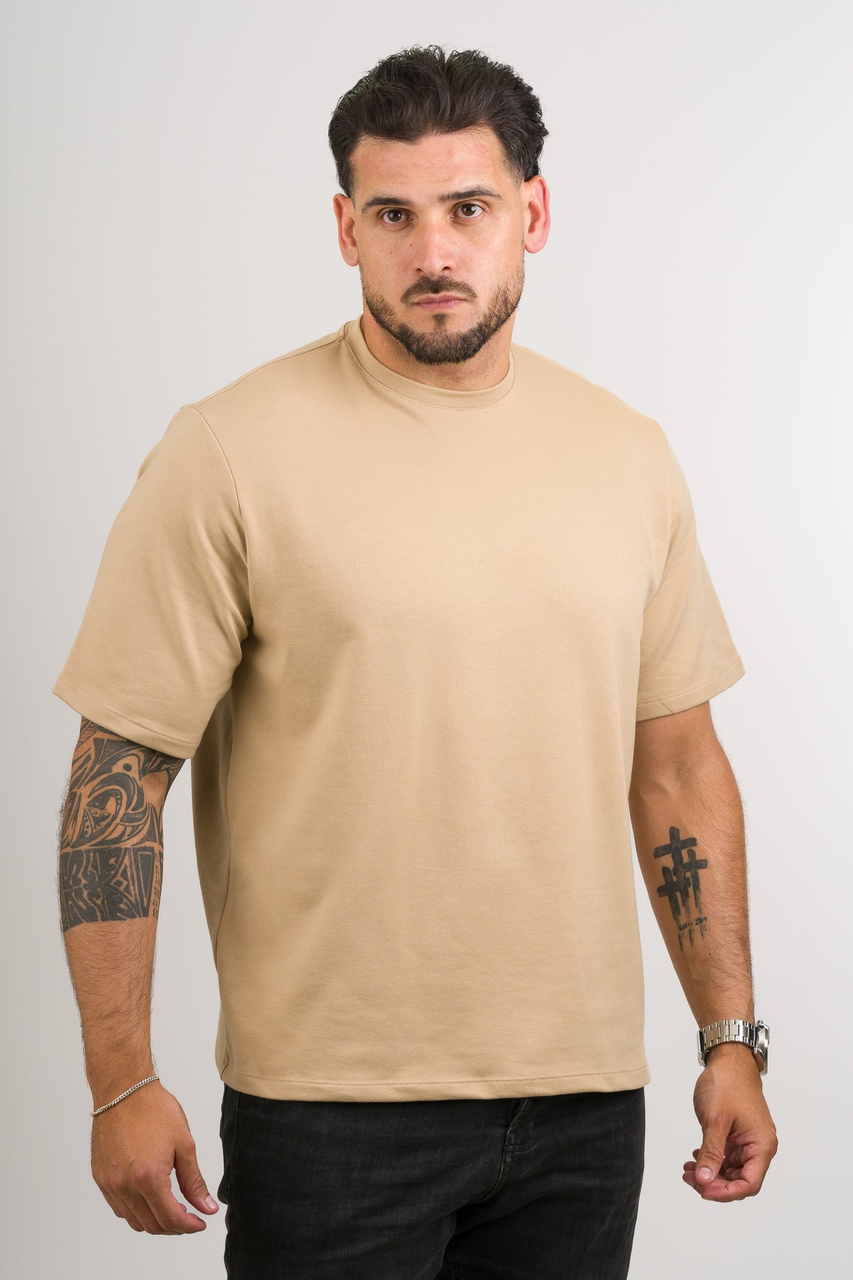 T Shirt Over BT Café Claro - Voszmen