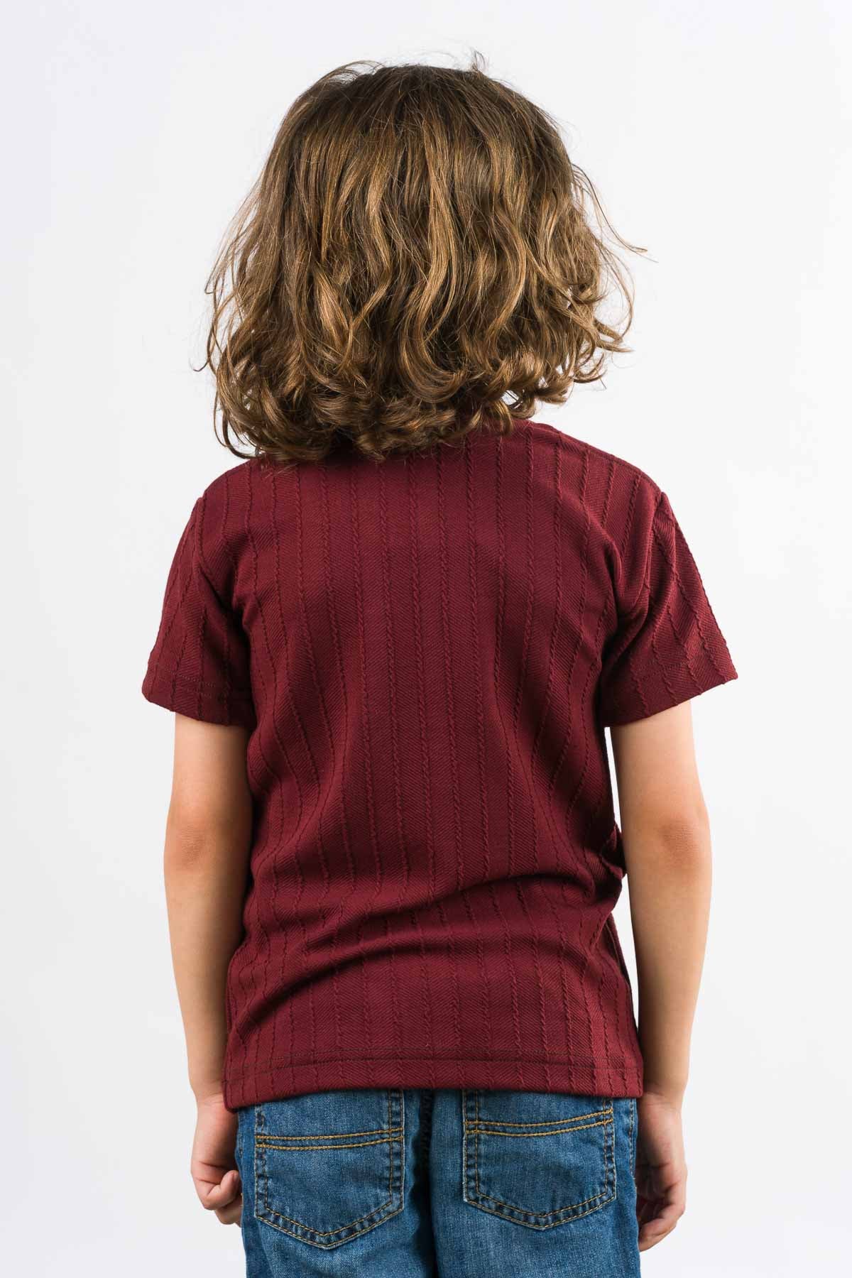T-Shirt Text Kr Kid Vino - Voszmen