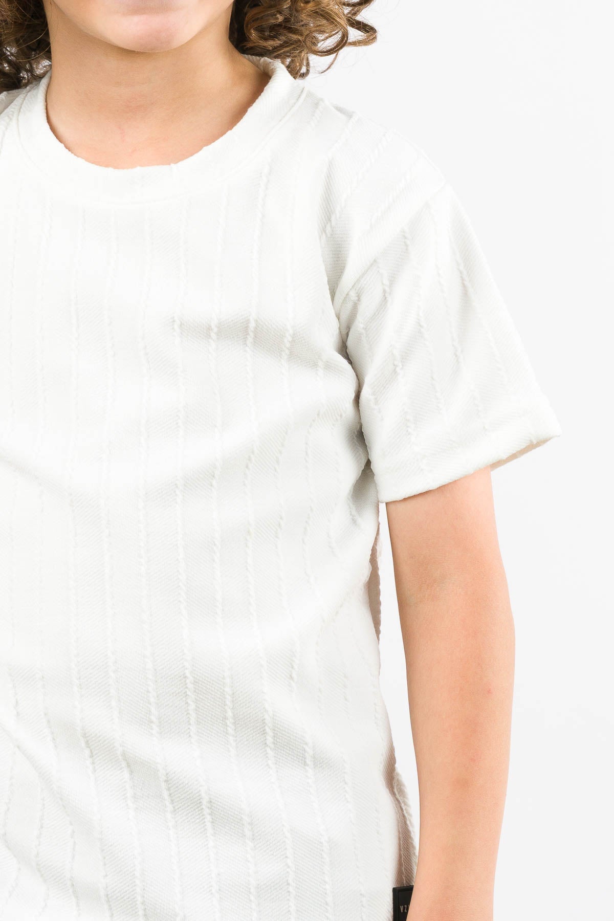 T-Shirt Text Kr Kid Blanca - Voszmen