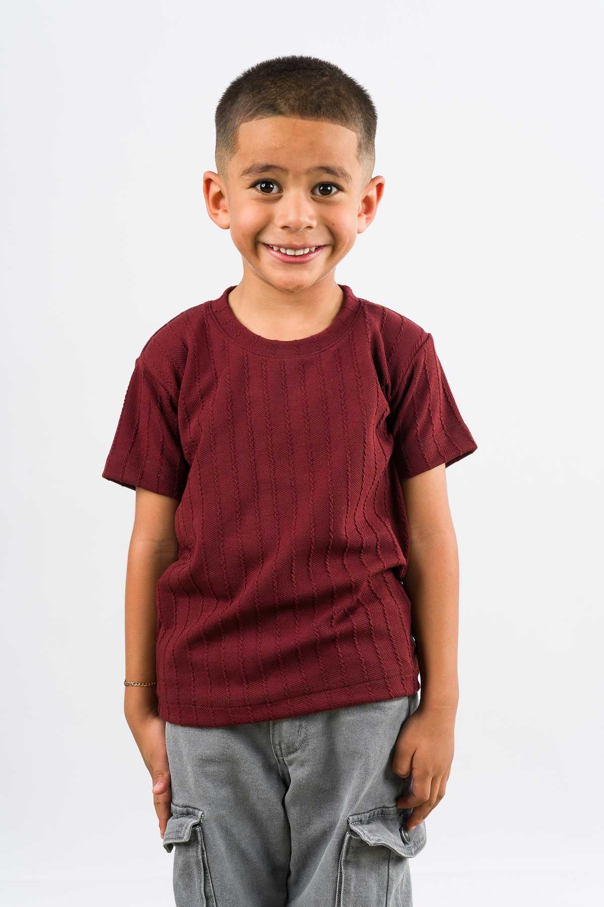 T-Shirt Text Kr Kid Vino - Voszmen