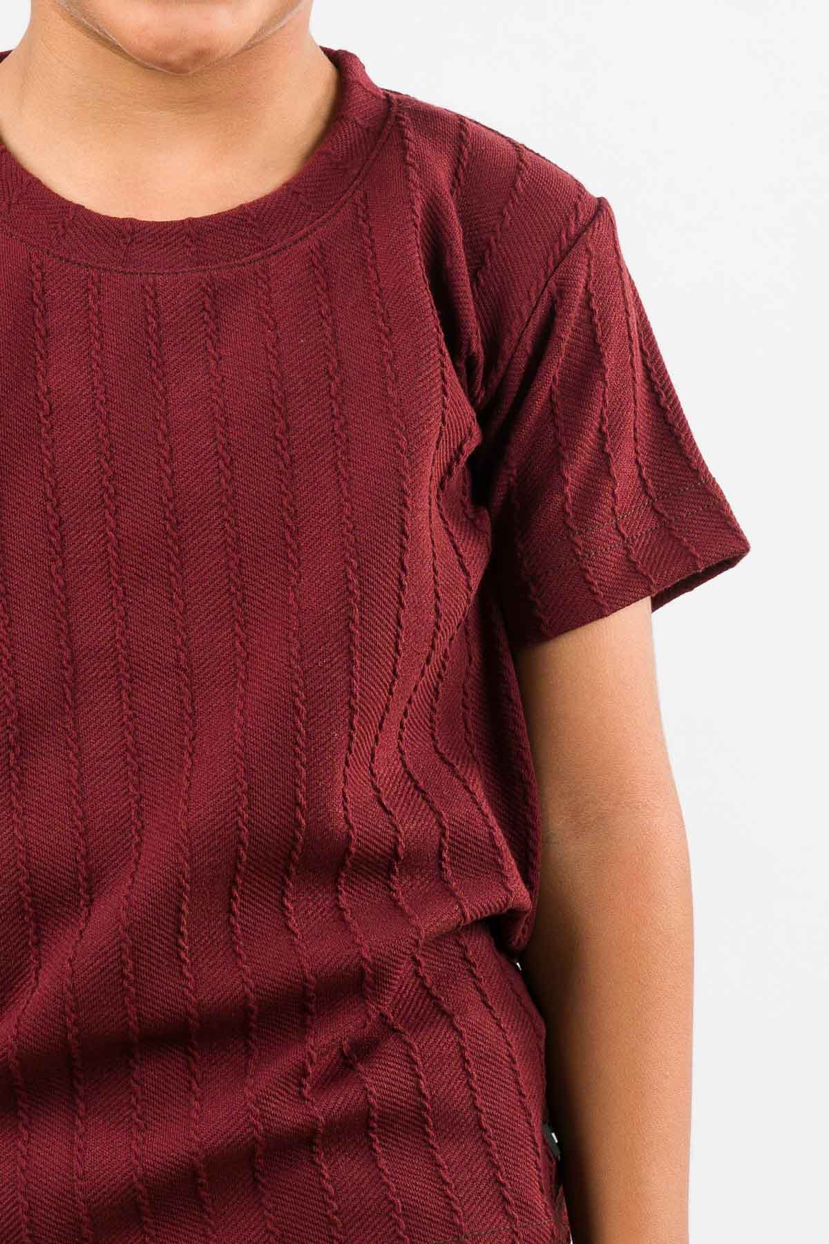T-Shirt Text Kr Kid Vino - Voszmen