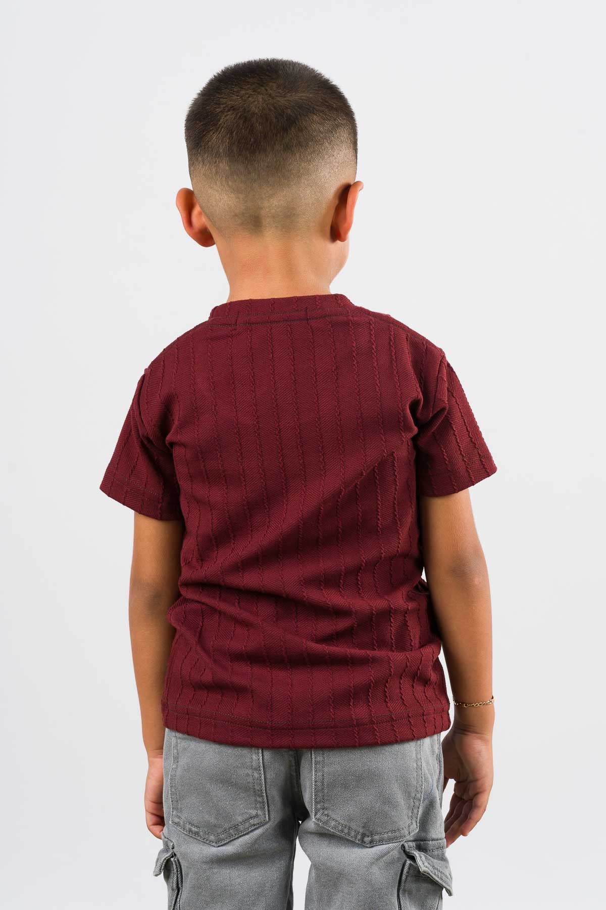 T-Shirt Text Kr Kid Vino - Voszmen