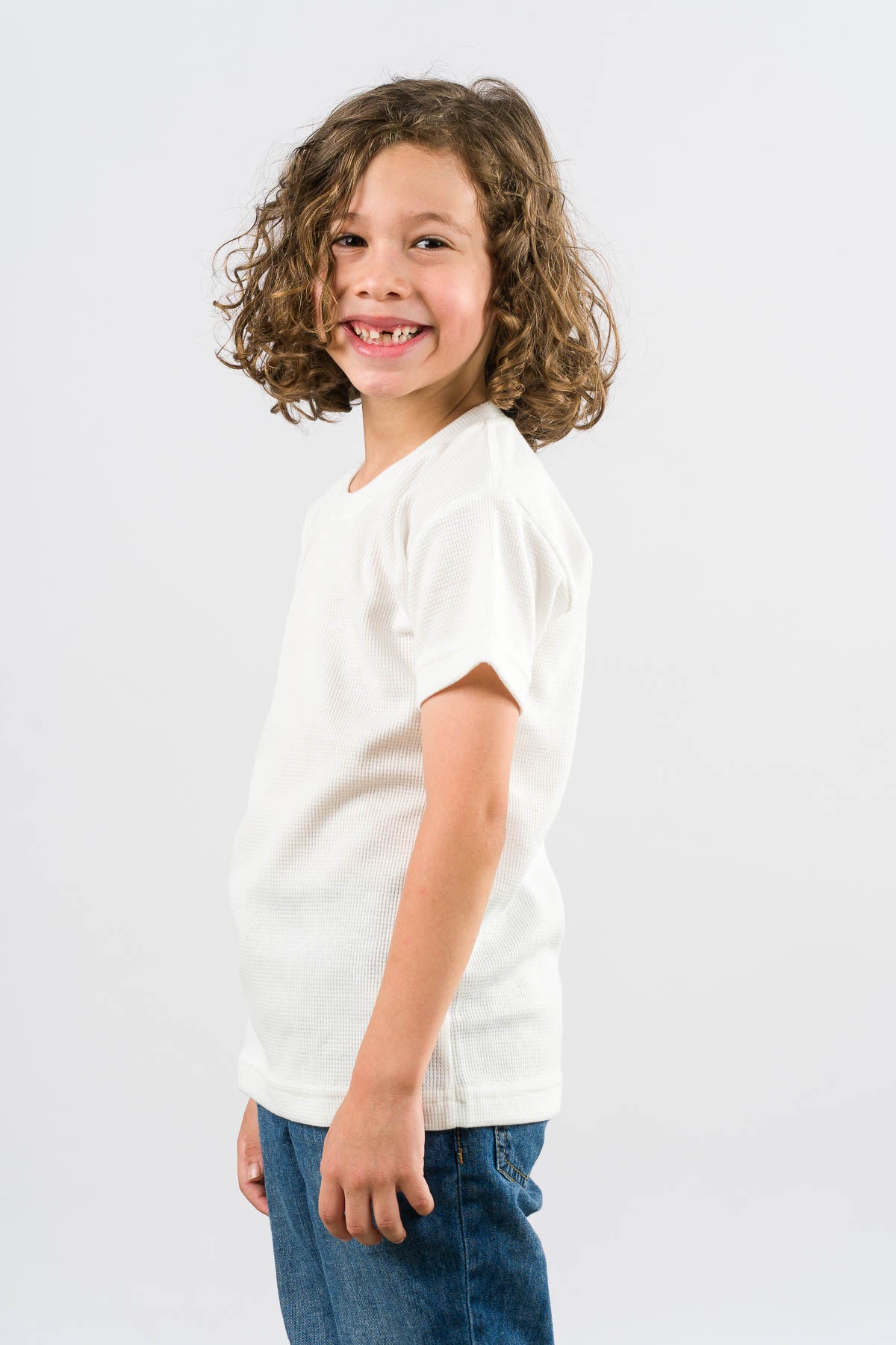 T-Shirt Text M Kid Blanco H - Voszmen