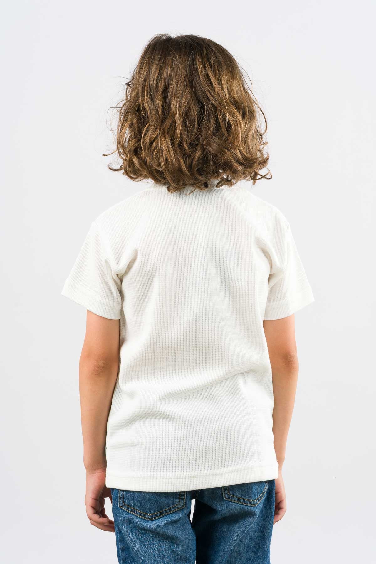 T-Shirt Text M Kid Blanco H - Voszmen