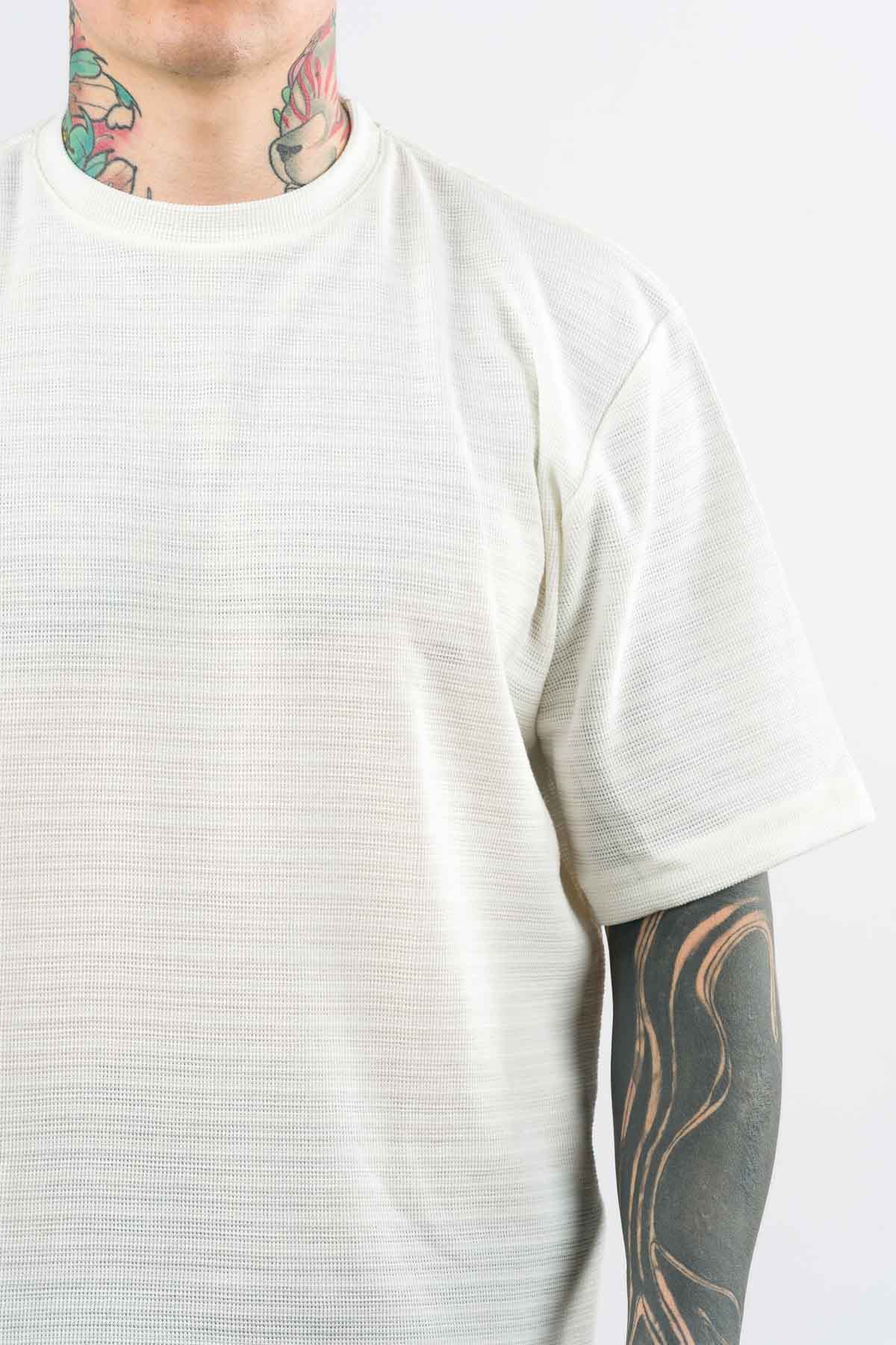 T-Shirt Over Text N Blanco H - Voszmen