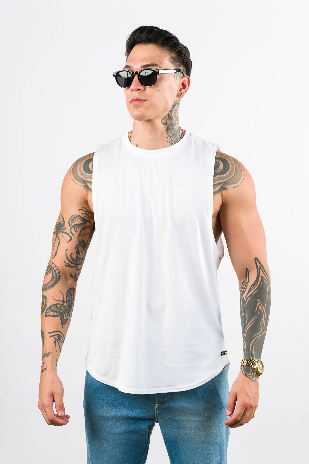 T-Shirt Tank Top Blanco - Voszmen