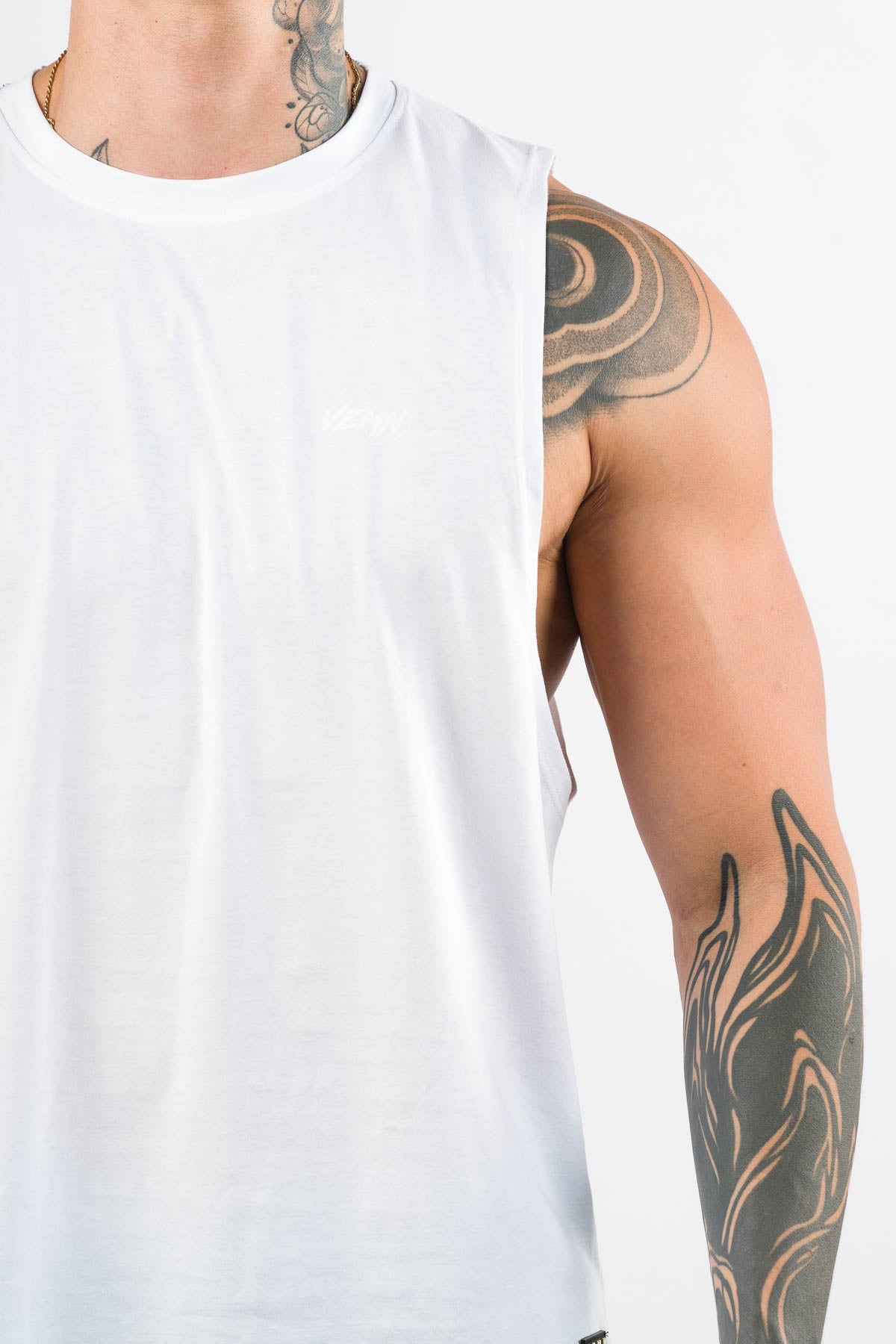 T-Shirt Tank Top Blanco - Voszmen