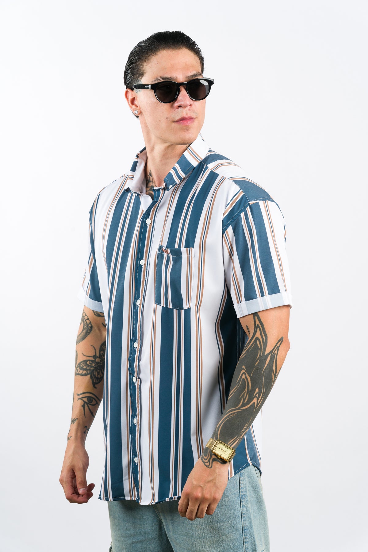Camisa Button Liner