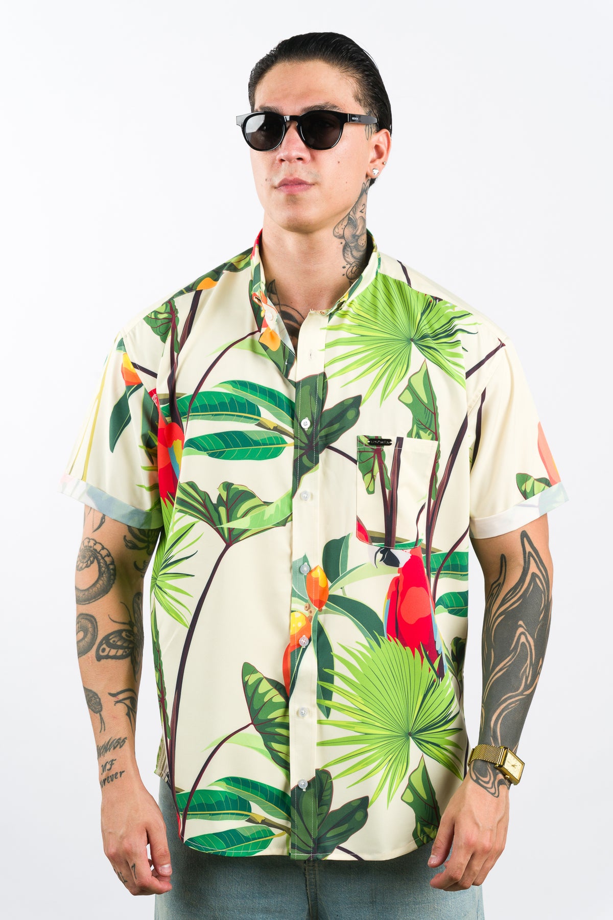 Camisa Button Teapik