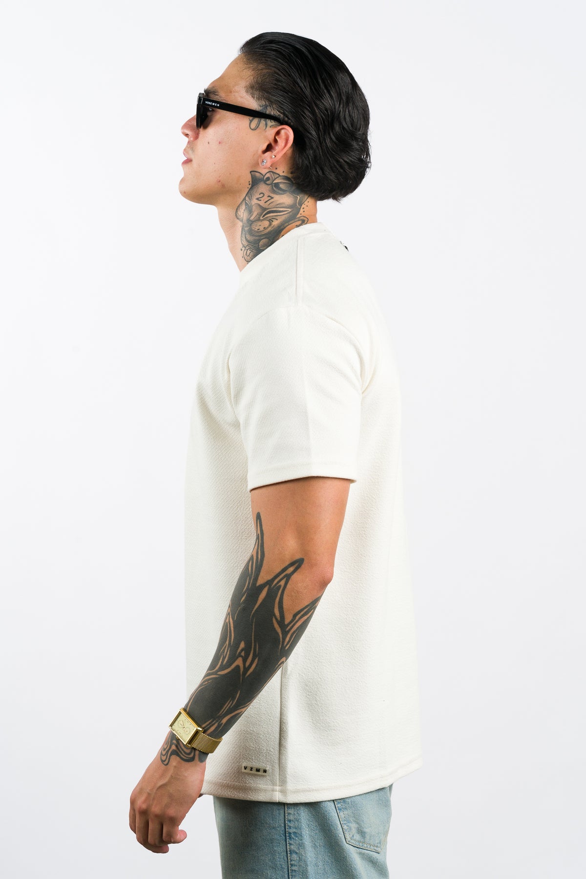 T-Shirt Text By Blanco hueso - Voszmen