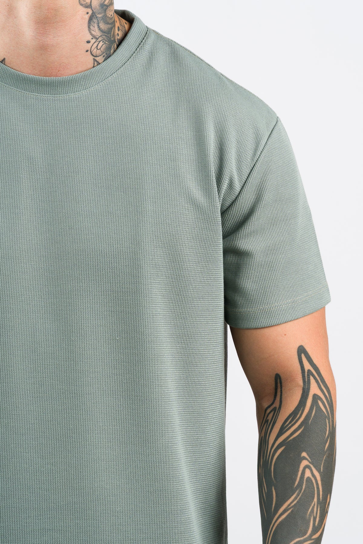 T-Shirt Text F Verde Se
