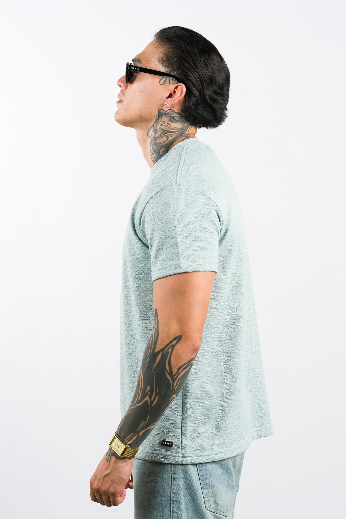 T-Shirt Text Rk Menta - Voszmen