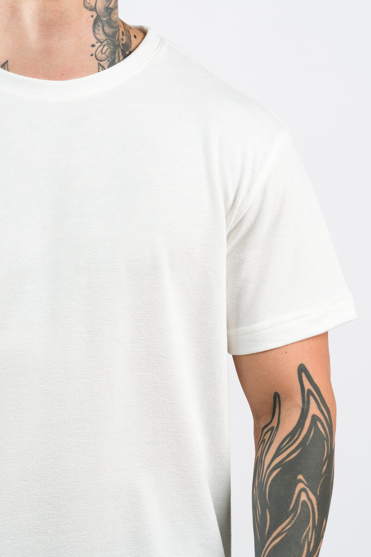 T-Shirt Text DL Blanco H