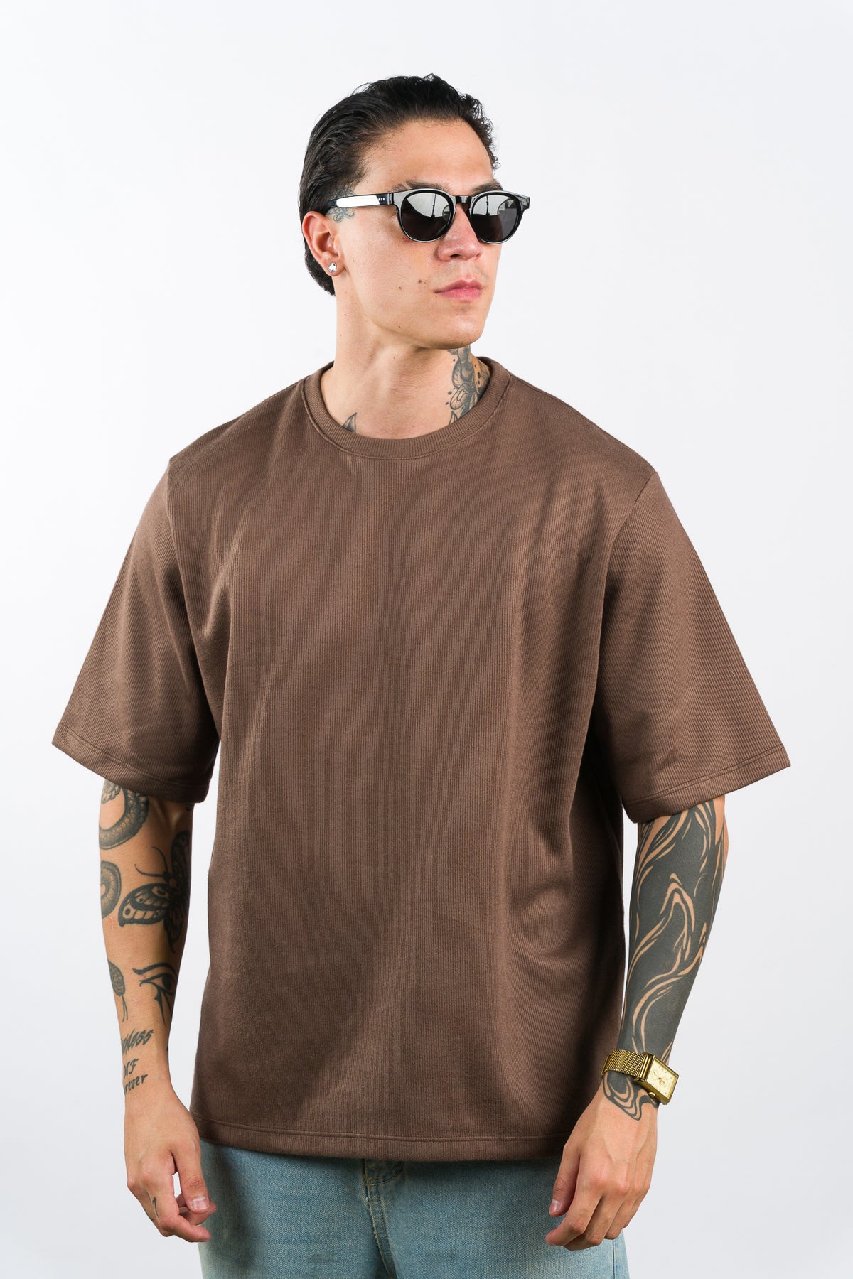 T-Shirt Over Text W Cafe