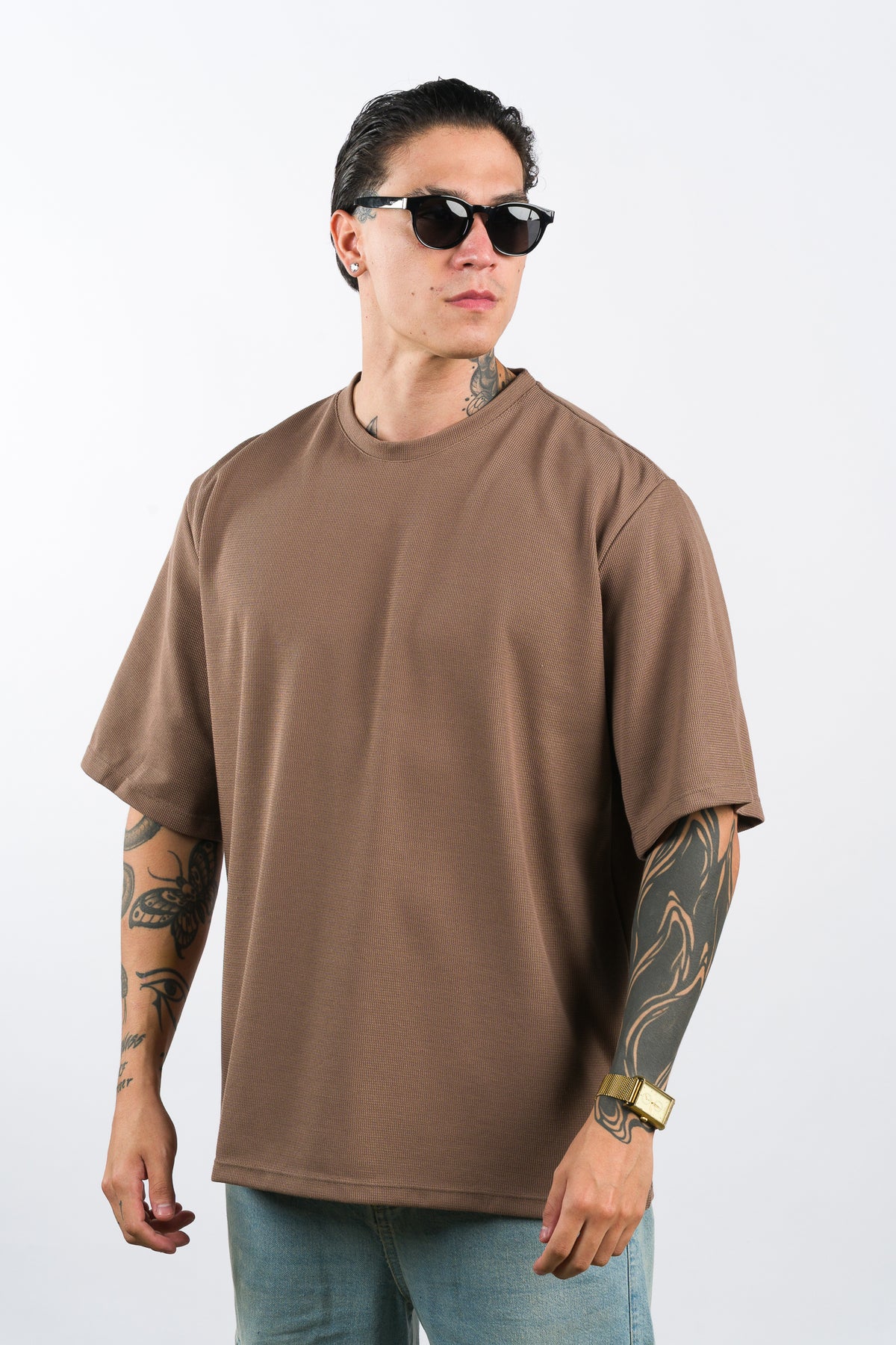 T-Shirt Over Text F Cafe
