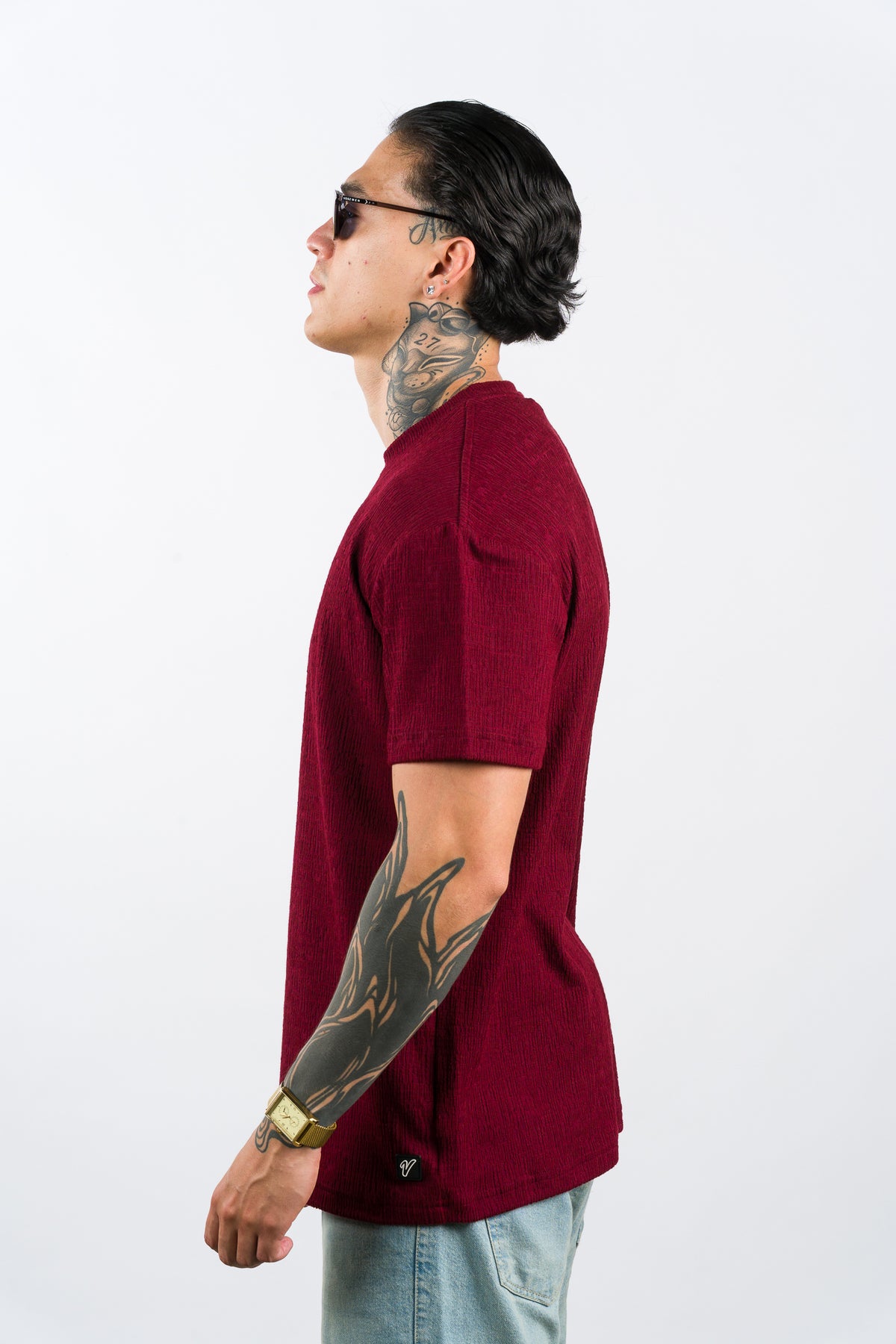 T-Shirt Text CZ Vino