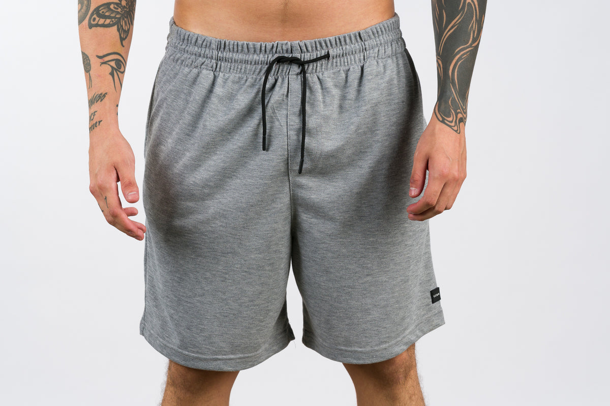 Pantaloneta Text C Gris Claro - Voszmen