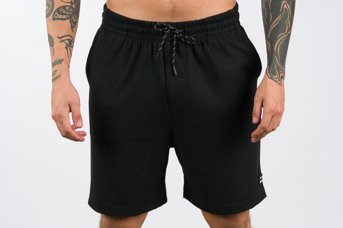 Pantaloneta Over Tejida W Negra - Voszmen