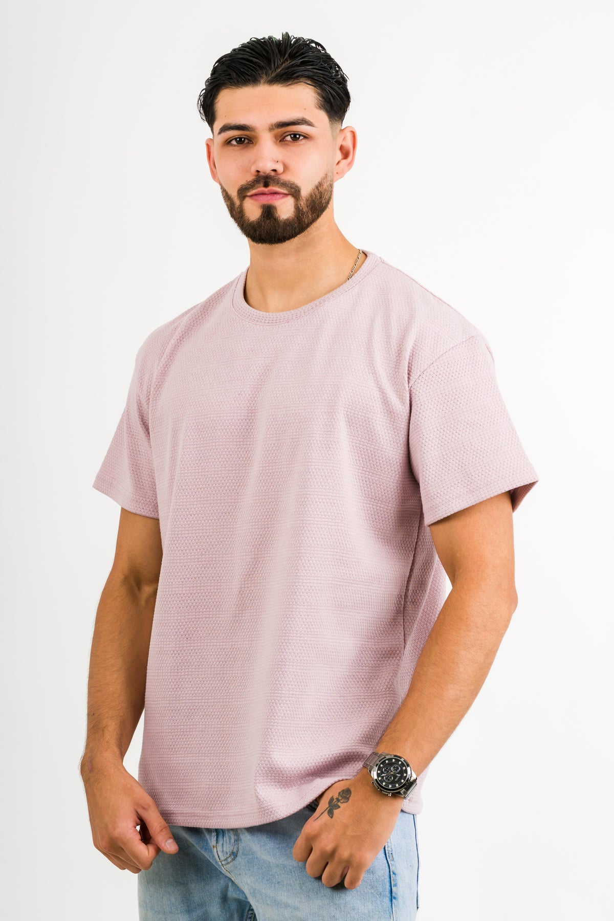 T-Shirt Text Ch Rosa - Voszmen