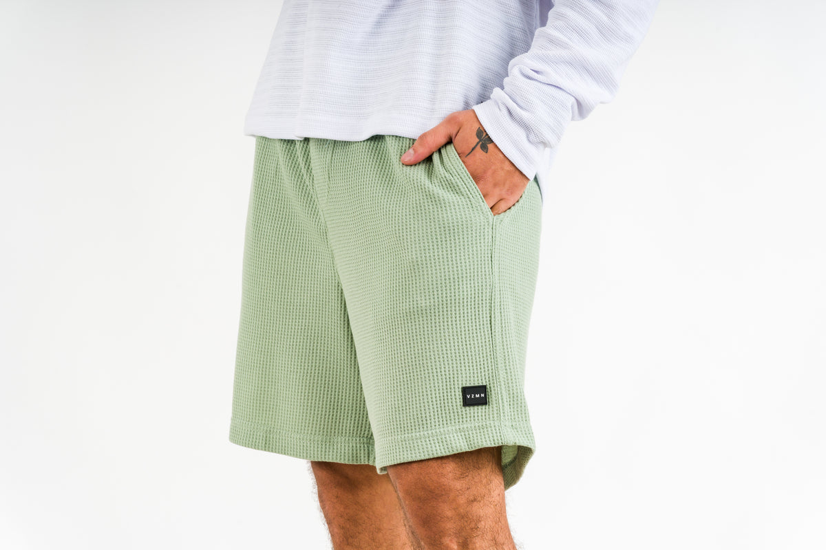 Pantaloneta Text Q Verde Pastel - Voszmen